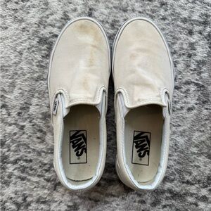 Vans Off-White Slip-On Shoes